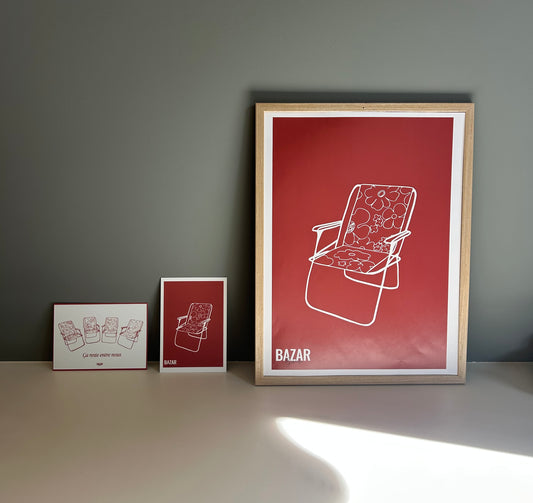 Un été chez mamie ☀️ - format A3